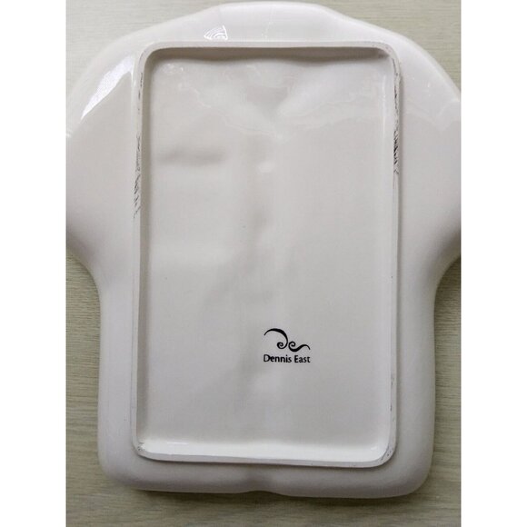 TROPICAL SHIRT CHIP & DIP-YELLOW & ORANGE WITH HIBISCUS FLOWERS BY DENNIS EAST - Picture 4 of 8